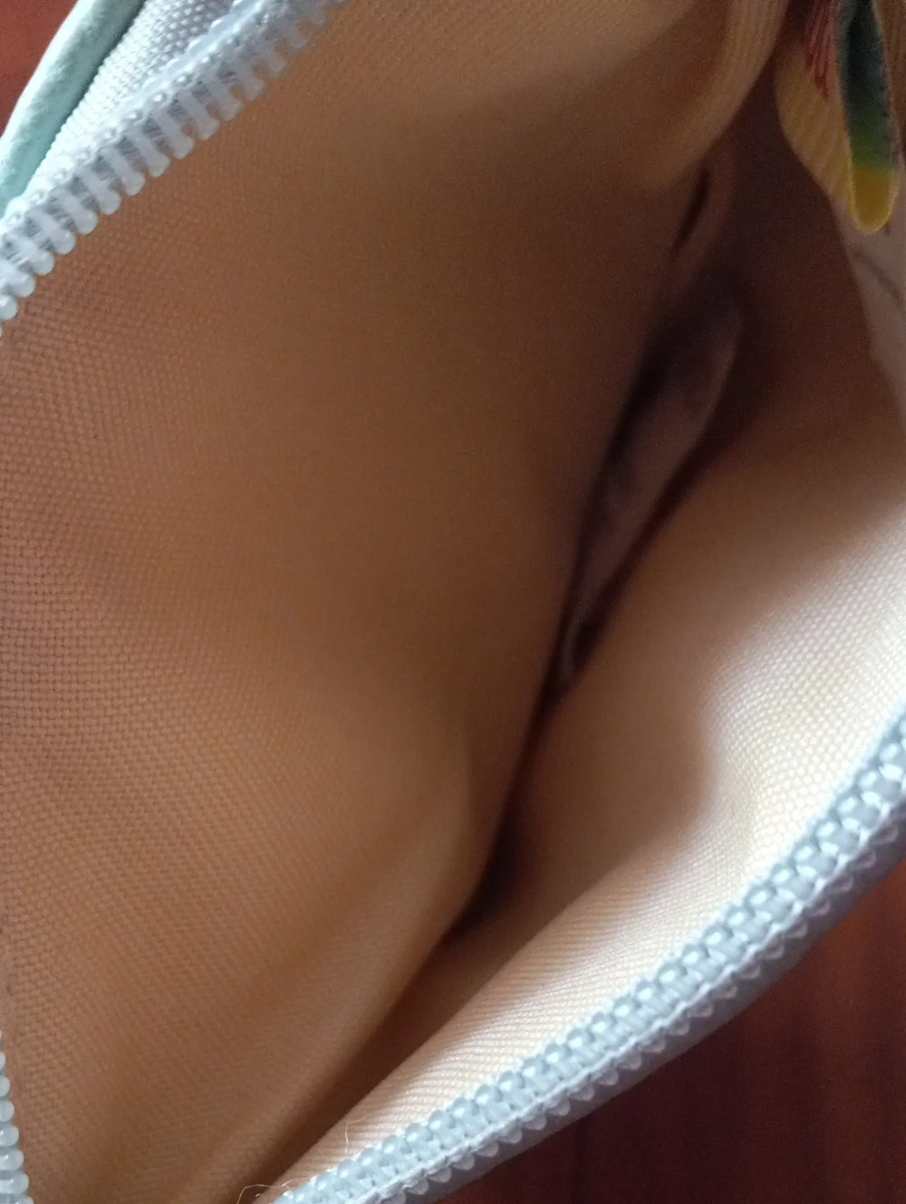 Bon Voyage Mint Faux-Leather Wristlet Pouch & Cream Canvas Star Clutch Set